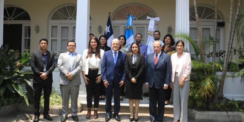 Delegación chilena conoce abordaje de la seguridad alimentaria y nutricional en Guatemala