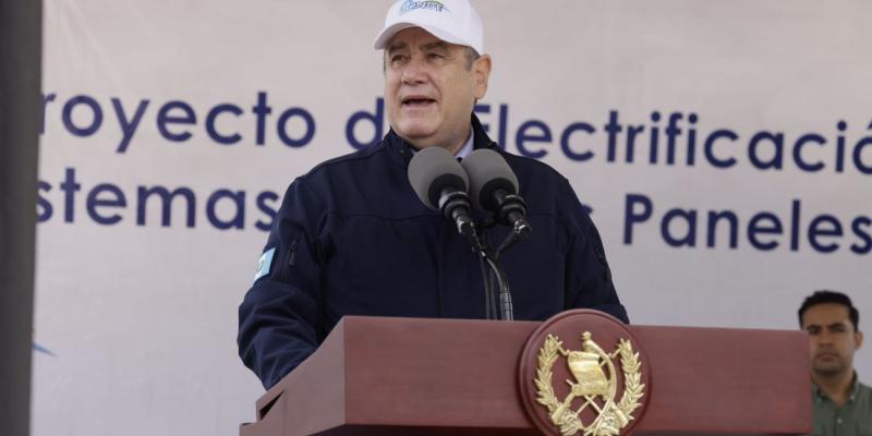 Presidente Alejandro Giammattei 
