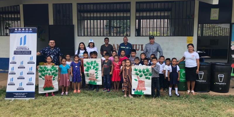 MARN capacita a 470 estudiantes de La Libertad, Petén sobre el Reglamento 164 y en prevención de incendios forestales