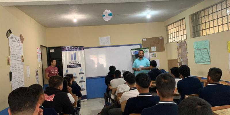 Estudiantes de Jalapa comienzan formación como Guardianes Ecológicos