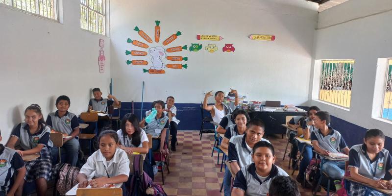 Niños de San Jorge Zacapa aprenden del Reglamento 164-2021