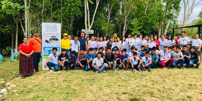 Delegación del MARN en Petén lleva educación ambiental a todo el departamento