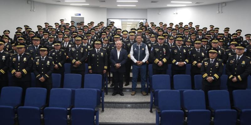 Profesionalización policial refuerza acciones de seguridad ciudadana