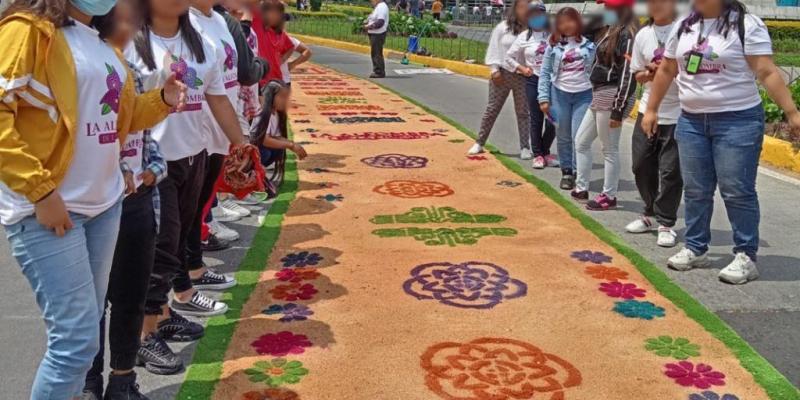 Las adolescentes disfrutaron la actividad