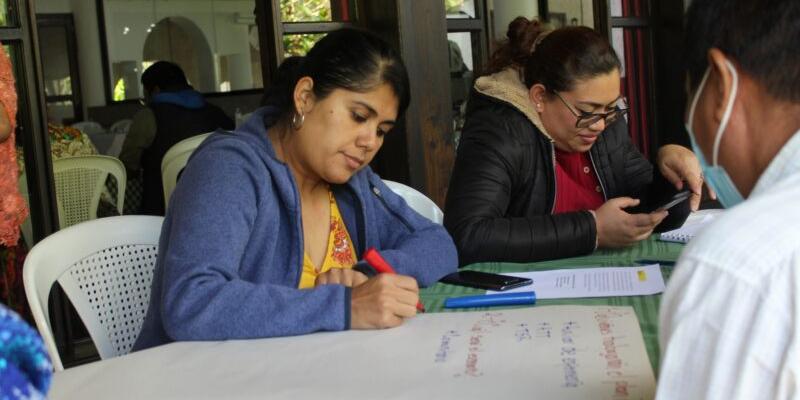 Proyecto Crecer Sano permite capacitación a comunidades sobre Seguridad Alimentaria y Nutricional