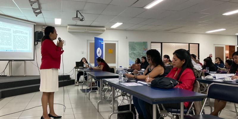SEPREM participa en capacitación a consultoras de la ENCABIH