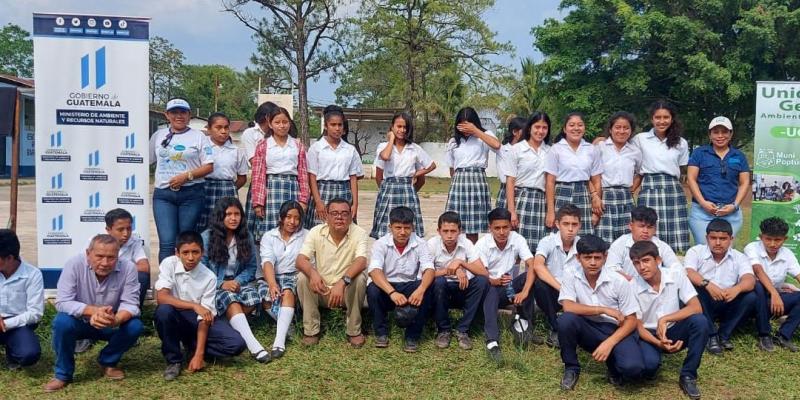 Baja Verapaz, Petén y San Marcos promueven la formación ambiental