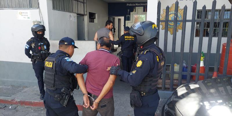 Informe de la PNC reporta la detención de 181 personas por flagrancia