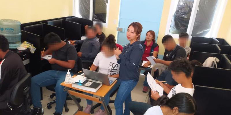 Al final de la formación las y los adolescentes recibirán un diploma con el aval de la UPCV y de la Familia SBS.