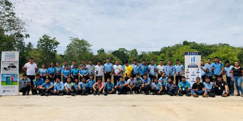 Guardianes Ecológicos reforestan en La Libertad, Petén