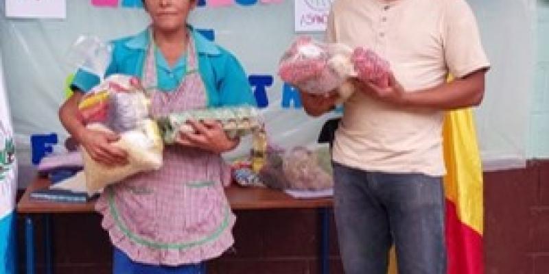 Realizan tercera entrega de Alimentación Escolar