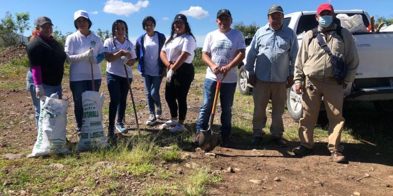 Jóvenes se suman a acciones para ampliar la cobertura forestal