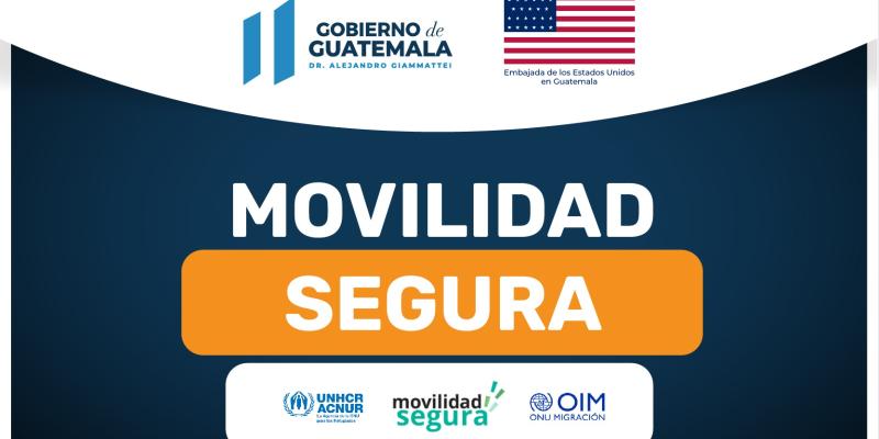 Guatemala y EE. UU. lanzan programa piloto de Movilidad Segura  