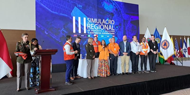 CLAUSURA DEL III SIMULACRO REGIONAL DE RESPUESTA A DESASTRES Y ASISTENCIA HUMANITARIA PANAMÁ 2023