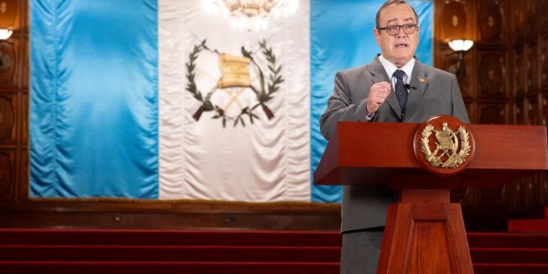 Presidente Alejandro Giammattei 