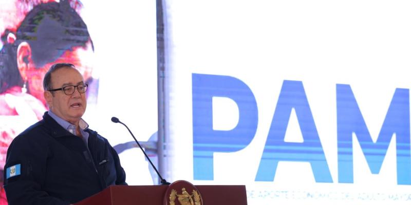 Presidente Alejandro Giammattei 