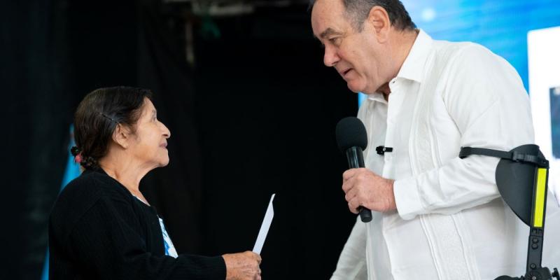 Presidente Alejandro Giammattei 