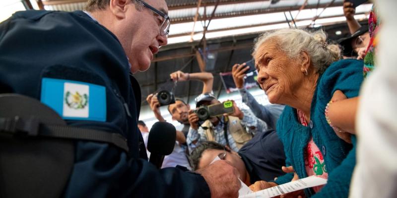 Presidente Alejandro Giammattei 