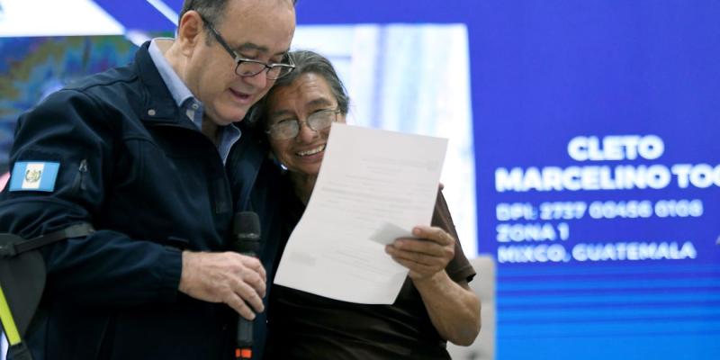 Presidente Alejandro Giammattei 