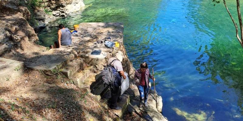 Petén: protegen río Machaquilá con jornada de limpieza