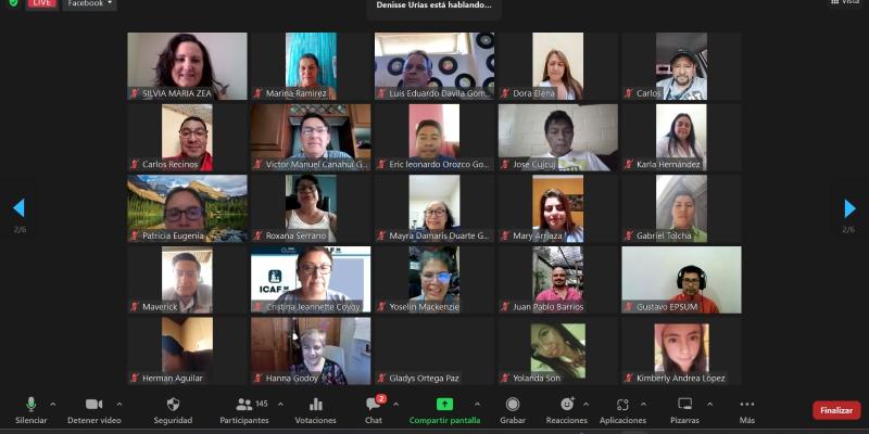 Personal de la USAC aprende sobre clasificación primaria y secundaria del Reglamento 164-2021