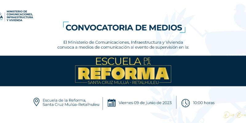CIV convoca a supervisión de Escuela de La Reforma.