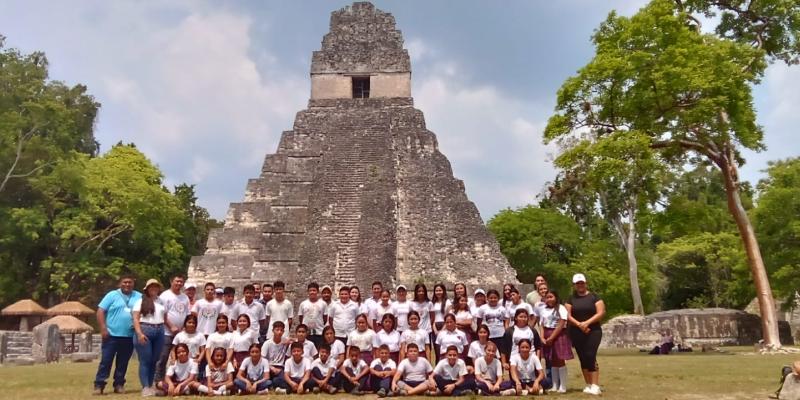 Niños de Petén celebran junto al MARN el Día Mundial del Medio Ambiente