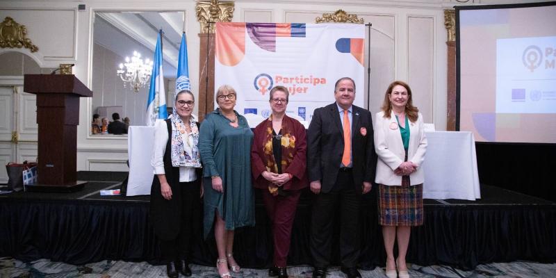 Proyecto "Participa Mujer" por la gobernanza democrática en Guatemala