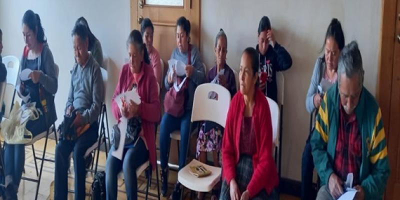 Líderes comunitarios de San Marcos son capacitados sobre el Reglamento 164-2021