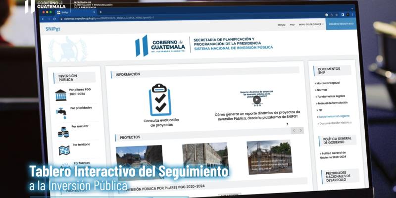 Tablero interactivo permite conocer y dar seguimiento a proyectos  de inversión de agua y saneamiento