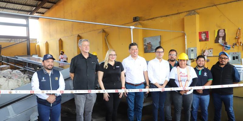  Noticias En funcionamiento Sistema de Tecnificación del Centro de Segregación y Transferencia de desechos de Antigua Guatemala