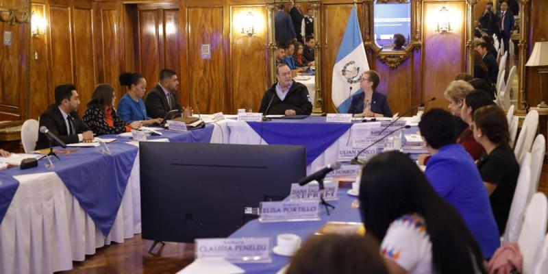 Presidente Alejandro Giammattei 