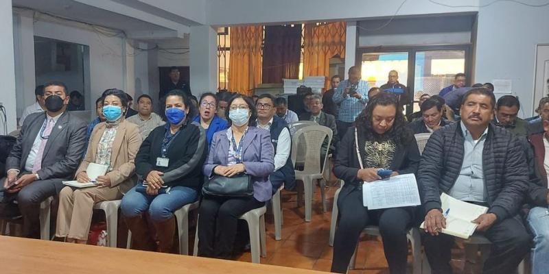 SEPREM participó en la reunión ordinaria del Consejo Departamental de Desarrollo