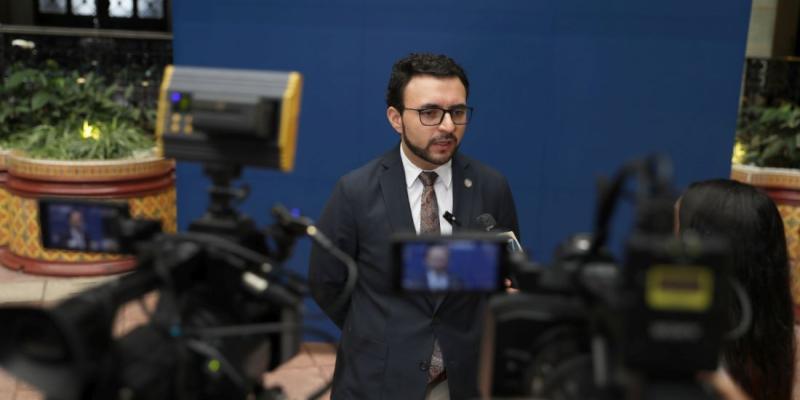 Kevin López, Secretario de Comunicación de la Presidencia