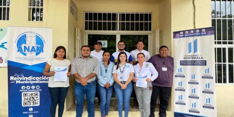 MARN fortalece a municipalidades de Petén para cumplir el Reglamento 164-2021