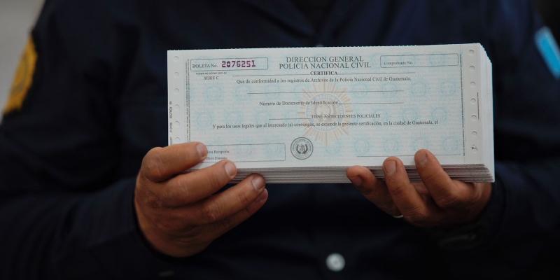 Conozca el proceso para solicitar los antecedentes policiales en línea