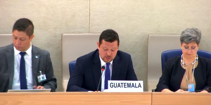 Guatemala es representada por la COPADEH en asamblea del Consejo de Derechos Humanos de la Organización de las Naciones Unidas