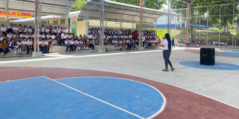 Petén: 270 escolares aprenden sobre buenas prácticas ambientales
