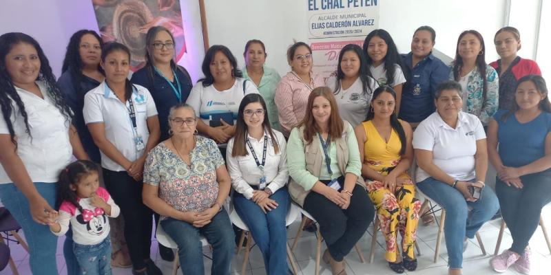 La SEPREM y la Dirección Municipal del Chal, llevaron a cabo la reunión de la Red departamental de DMMs