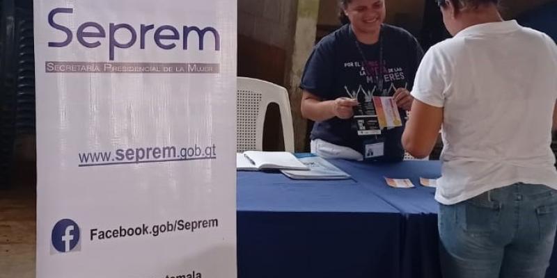La SEPREM participó en la Jornada Móvil de Servicios Integrados en Santa Rosa