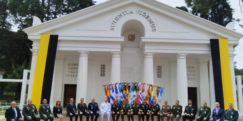 Comando Superior de Educación del Ejército de Guatemala  preside la XXIV Conferencia de la Asociación de Colegios de Defensa Iberoamericanos.