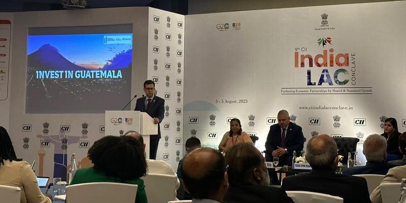 Embajada de Guatemala en India participa en Cónclave Económico India -América Latina y el Caribe 