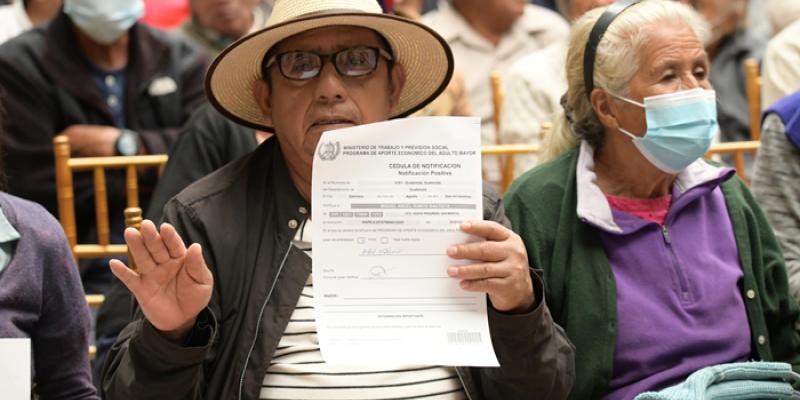 MINFIN, PROGRAMA DEL ADULTO MAYOR