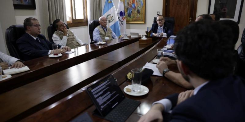 Presidente Alejandro Giammattei 