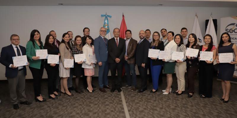 Recurso humano que participó en taller de auditoría interna.