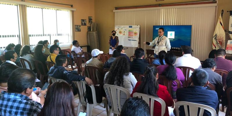 SESAN imparte capacitación sobre educación alimentaria y nutricional en las escuelas de Sacatepéquez