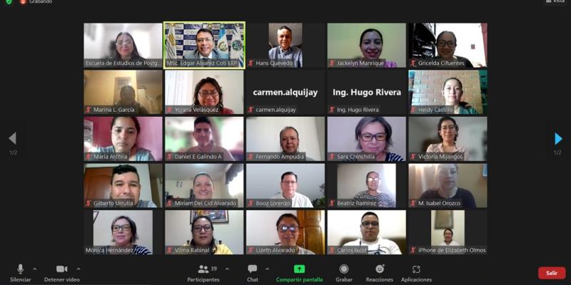 Profesionales de distintas instituciones inician estudios en la cuarta cohorte de la Maestría en Gestión de la Planificación para el Desarrollo.