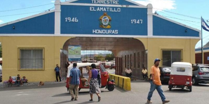 Aduana El Amatillo, Honduras.