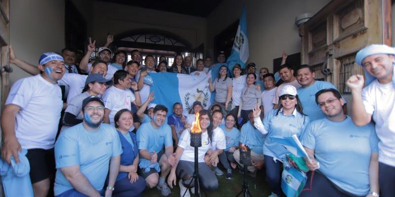 Equipo de SEGEPLAN efectuó diversas actividades en el marco de la independencia de Guatemala.