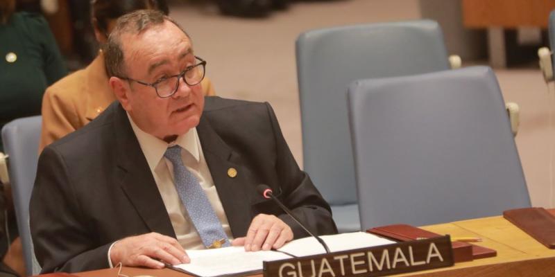 Presidente Alejandro Giammattei 